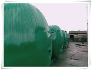 2 톤 저장 탱크 5000 리터 질소, 수평한 공기 압축기 수신기 탱크